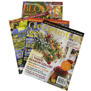 Garden Gate Magazine Lot of 4, Issues list below, Flowers, Garden, Crafts, DIY